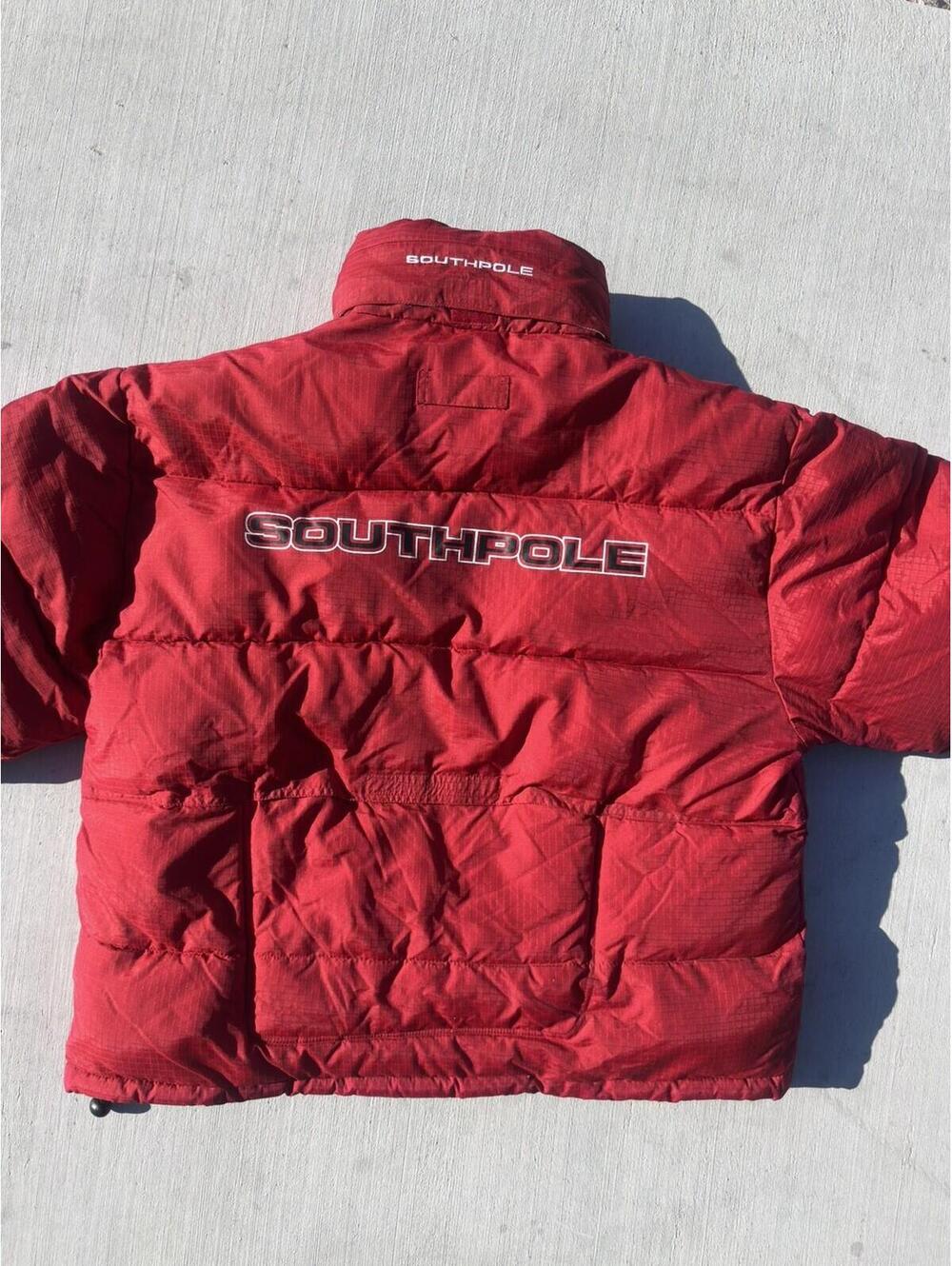 Vintage Southpole Y2K Spellout Puffer Jacket